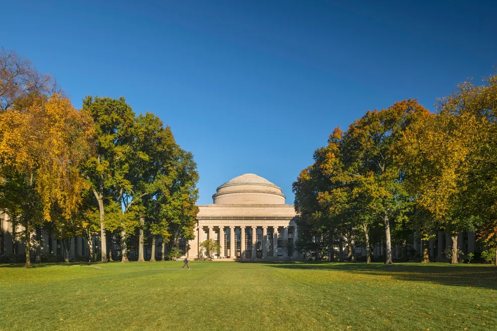 MIT Dome Front Lawn View